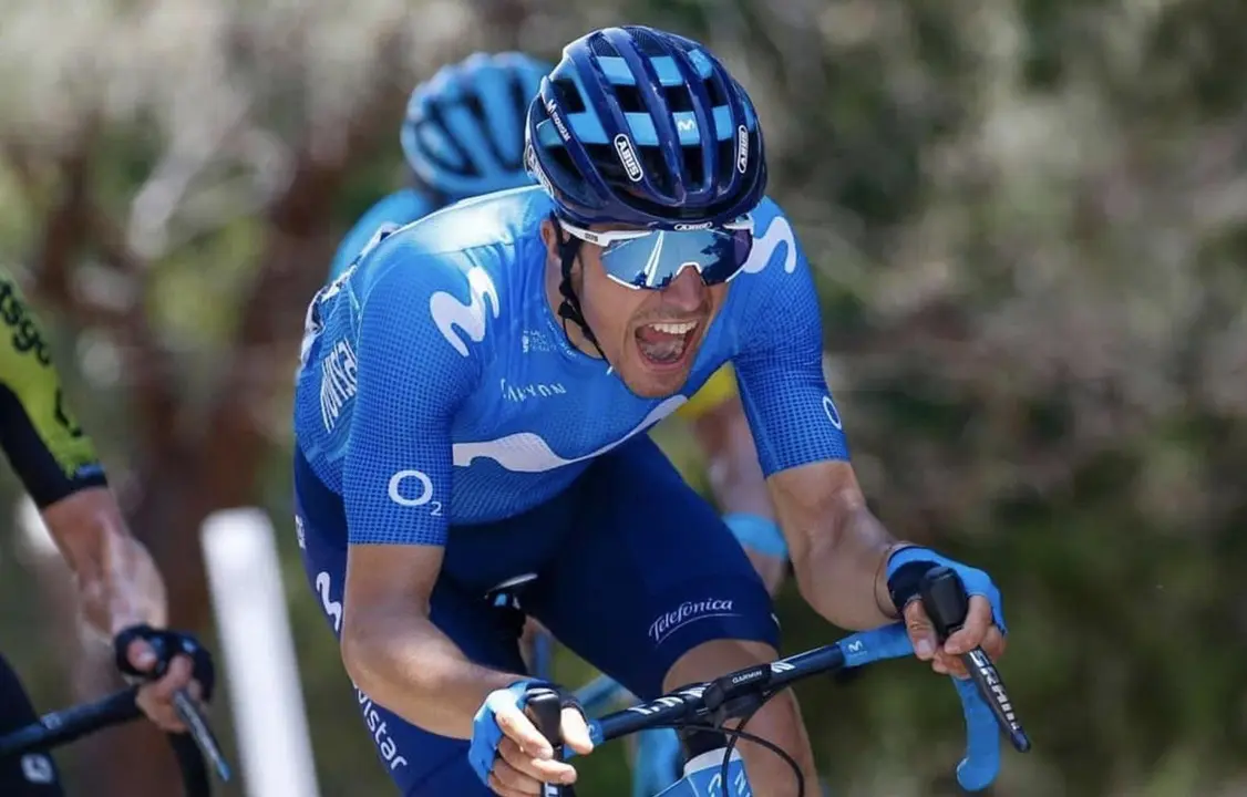 Samitier pone rumbo a Portugal. | Foto: Movistar Team