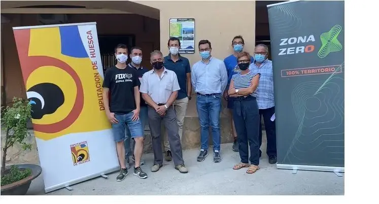 Presentaci&oacute;n del proyecto para ampliar Zona Zero por la Sierra de Arbe. Foto: ZZ
