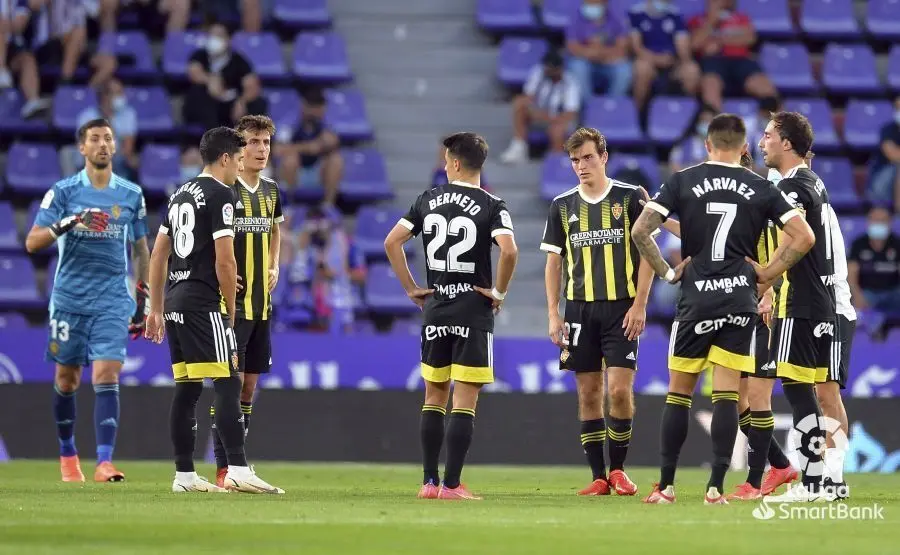Los jugadores durante el encuentro |&nbsp;La Liga