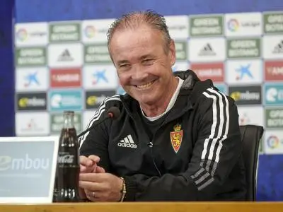 JIM sonr&iacute;e en la previa del duelo ante el Fuenlabrada / Foto: Real Zaragoza