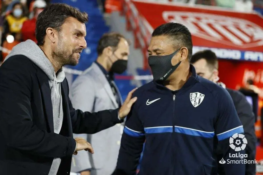 Ambriz en el partido contra el Lugo. | Foto: LaLiga