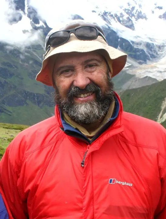 Juan Luis Salcedo, en la imagen, es un veterano monta&ntilde;ero conocedor de la India y el Himalaya. Foto: Cedida