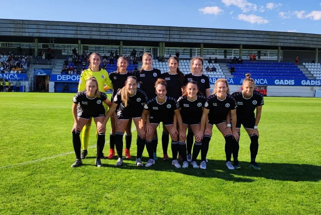 Once titular del Zaragoza CFF en la visita al Deportivo ABANCA | @ZaragozaCFF