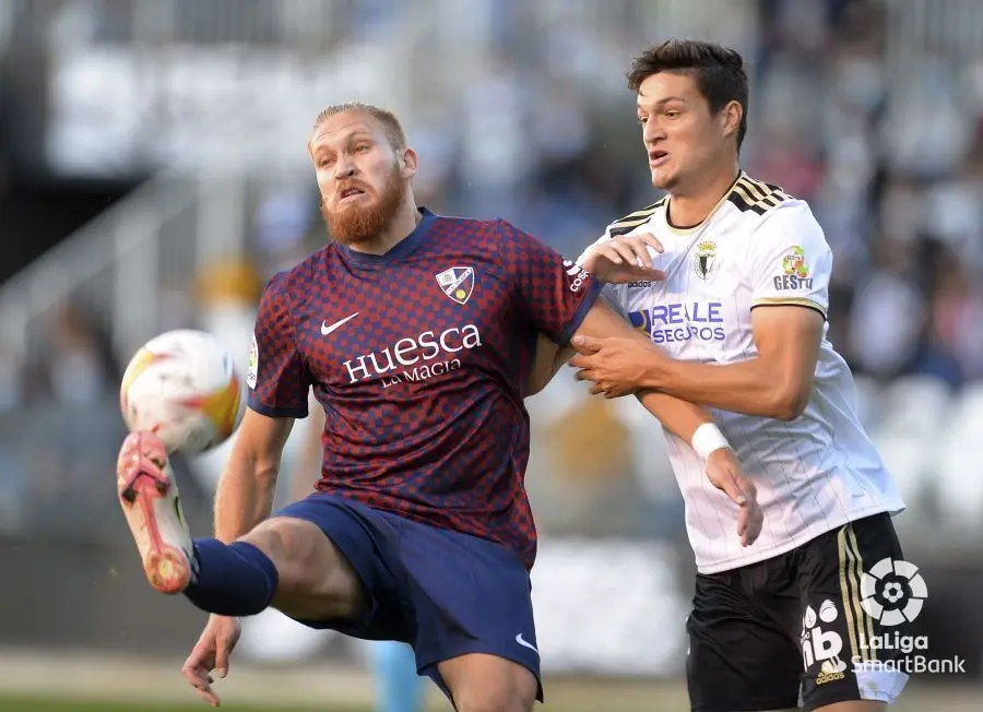 Pitta el curso pasado ante el Burgos | Foto: LaLiga