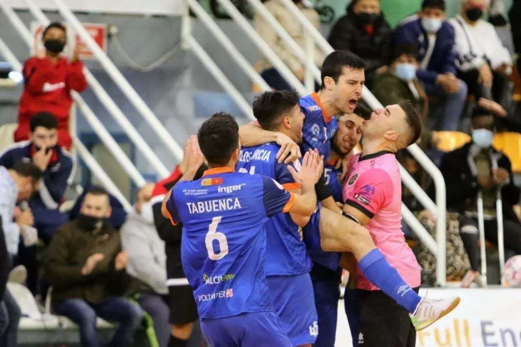 Los jugadores celebran un gol. Foto: Andrea Royo L&oacute;pez
