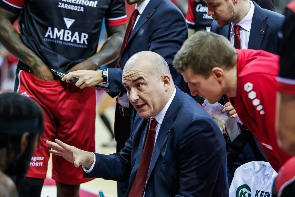 Ponsarnau, ante Hapoel Gilboa. Foto: Esther Casas / FIBA