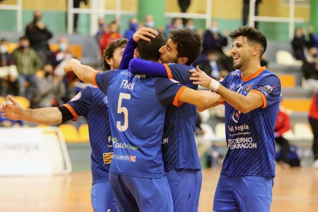 Los jugadores celebran uno de los goles: Foto: Andrea Royo L&oacute;pez
