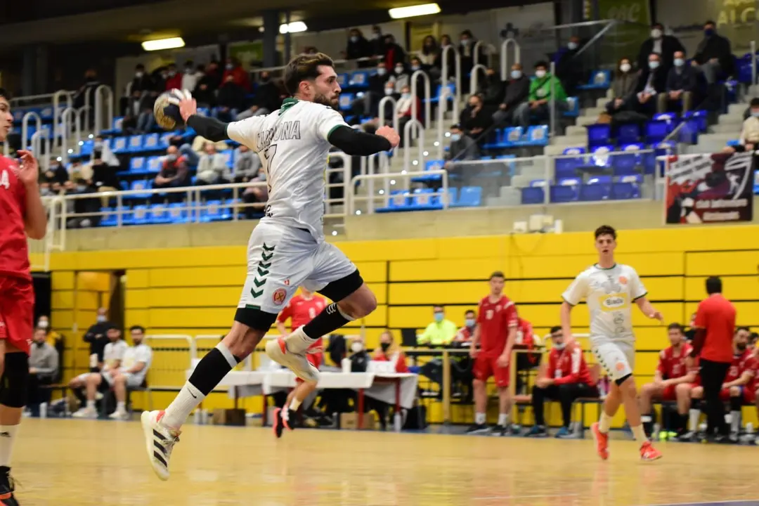 Carmona en la eliminatoria de la Copa del Rey de 2021 contra Alcobendas. Foto: Marisa Ib&aacute;&ntilde;ez