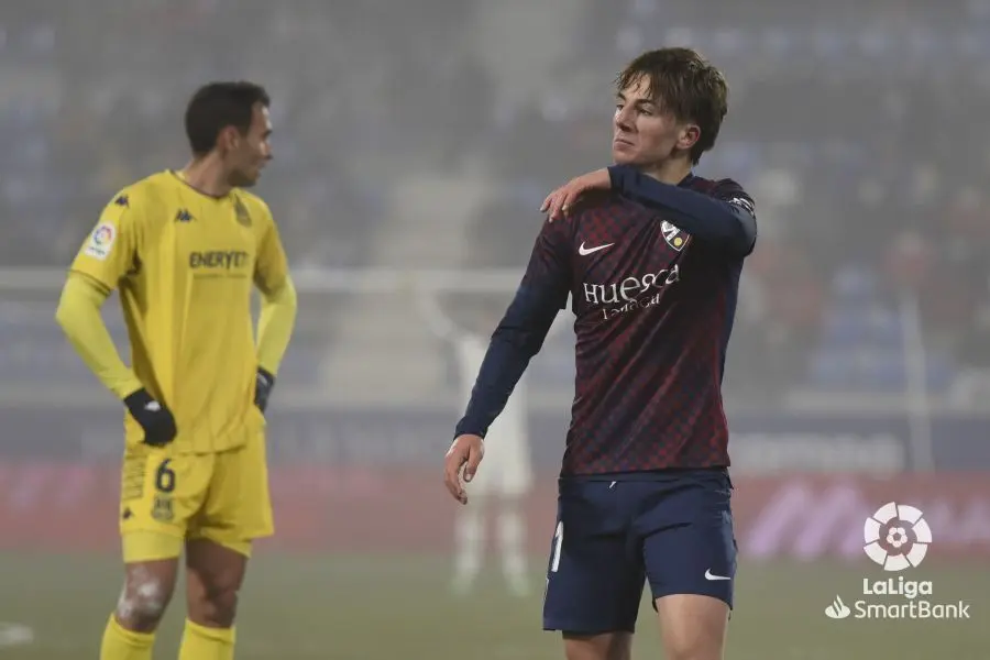 Manu Rico en su debut contra el Alcorc&oacute;n. | Foto: LaLiga