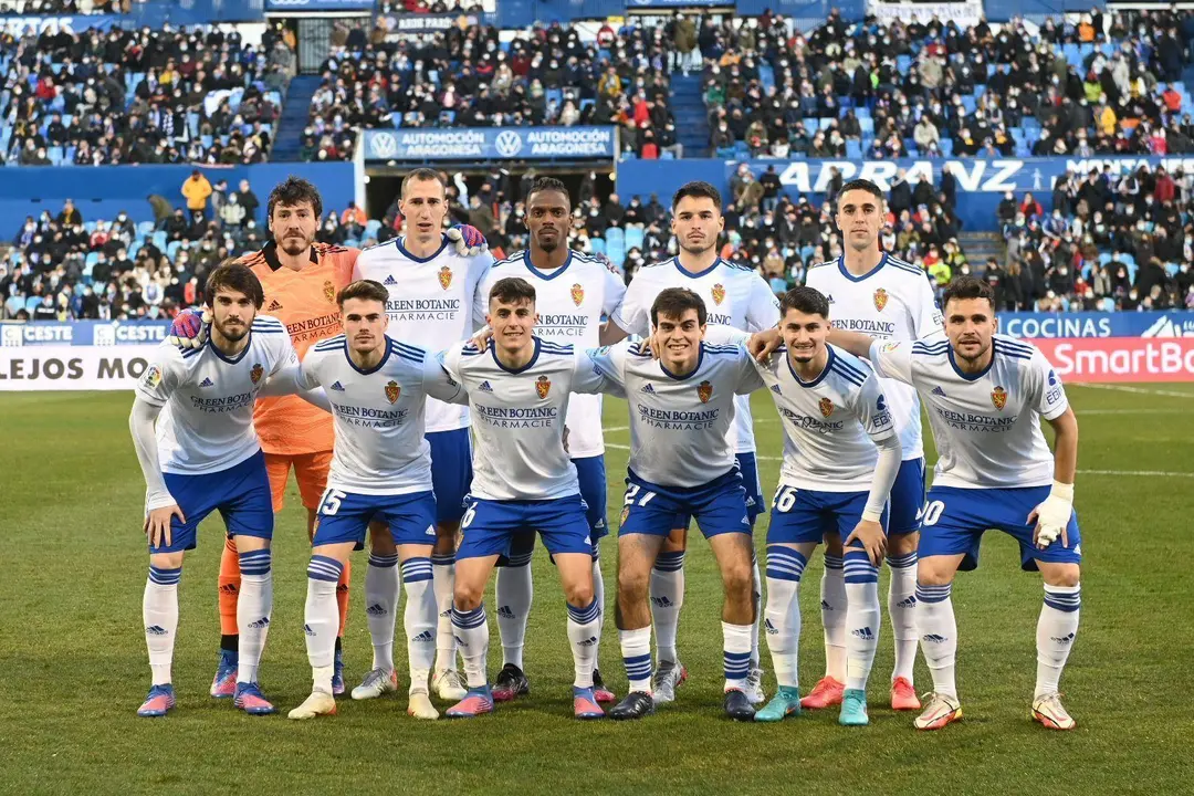 El once del Real Zaragoza ante el M&aacute;laga | Foto: Real Zaragoza