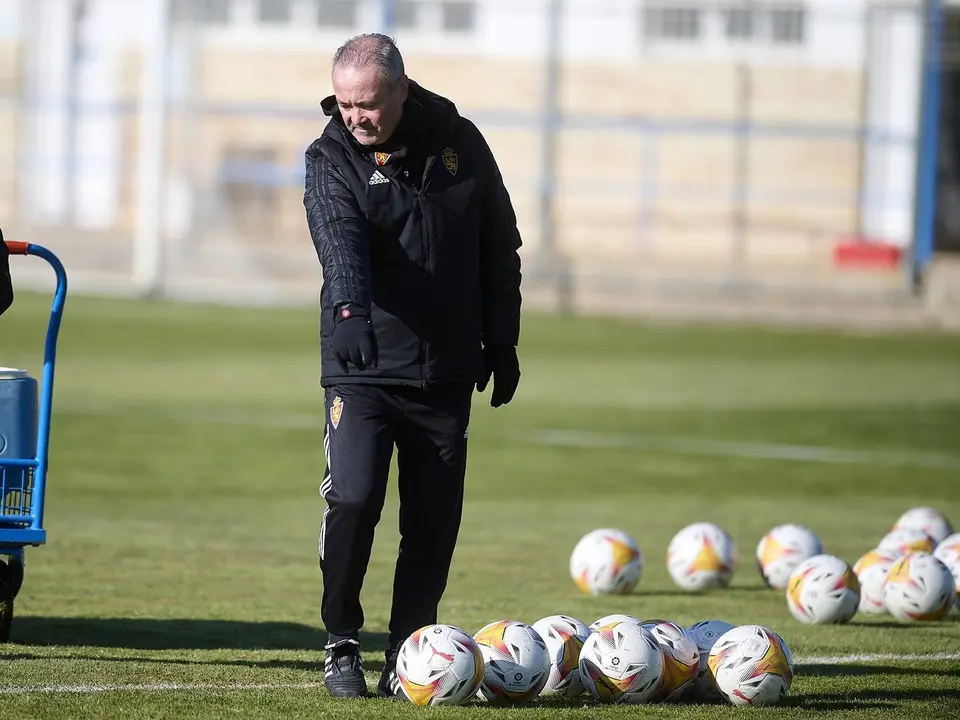 Jim prepara el partido contra el Legan&eacute;s. | Foto: Real Zaragoza