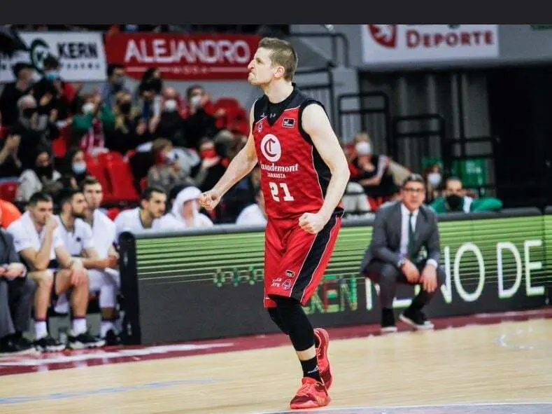 Adam Waczynski, el s&aacute;bado pasado ante Unicaja | Foto: Esther Casas / Casademont Zaragoza
