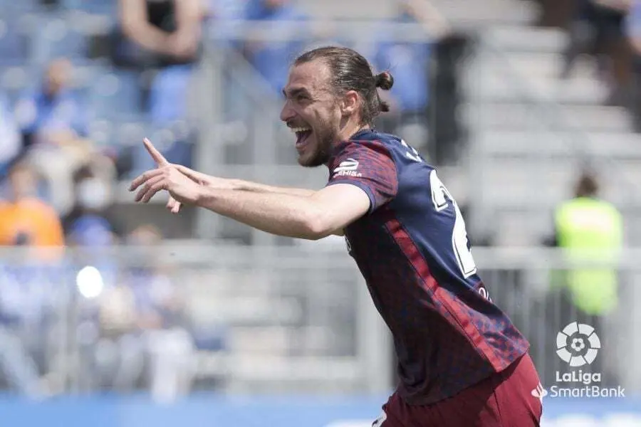 Ignasi Miquel celebra su gol | Foto: LaLiga