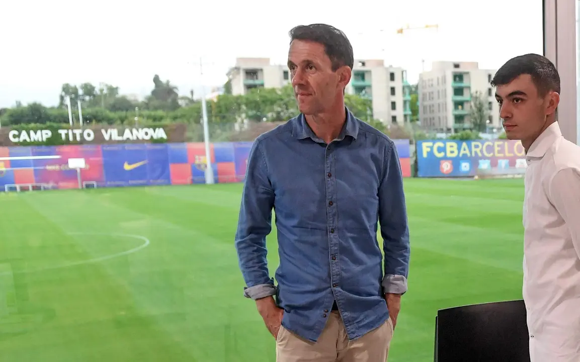 Ram&oacute;n Planes en su etapa en la secretar&iacute;a t&eacute;cnica del Barcelona | Foto: FCBarcelona
