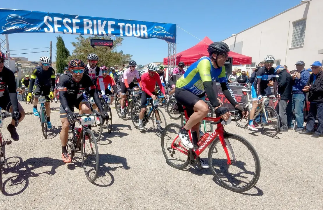 Imagen de una anterior edici&oacute;n de la Ses&eacute; Bike Tour. Foto: Cedida