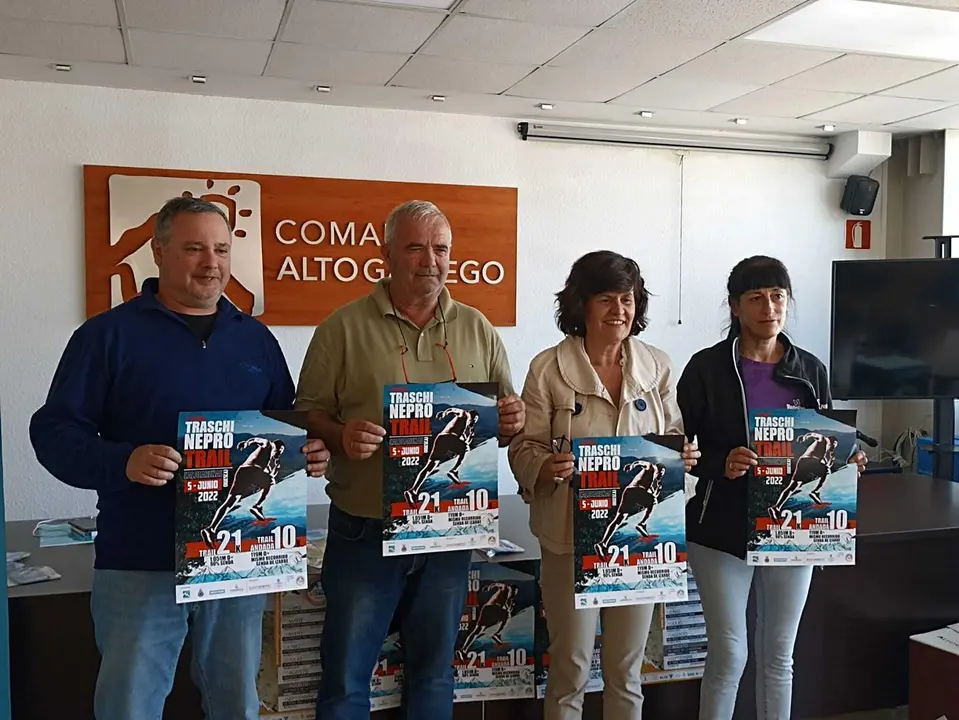 Presentaci&oacute;n de la nueva edici&oacute;n de la Traschinepro Trail. | Foto: V&iacute;ctor Rap&uacute;n