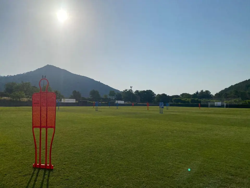 Imagen de la Ciudad Deportiva en la previa de un entrenamiento |  Foto: RZ