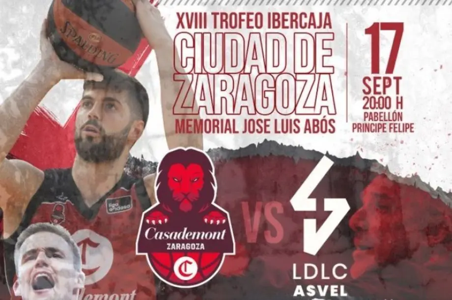 Cartel del Trofeo Ciudad de Zaragoza