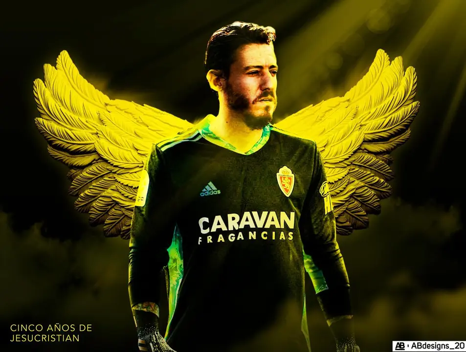 Cristian &Aacute;lvarez, leyenda del Real Zaragoza | Alejandro Bueno (@abdesigns_20)