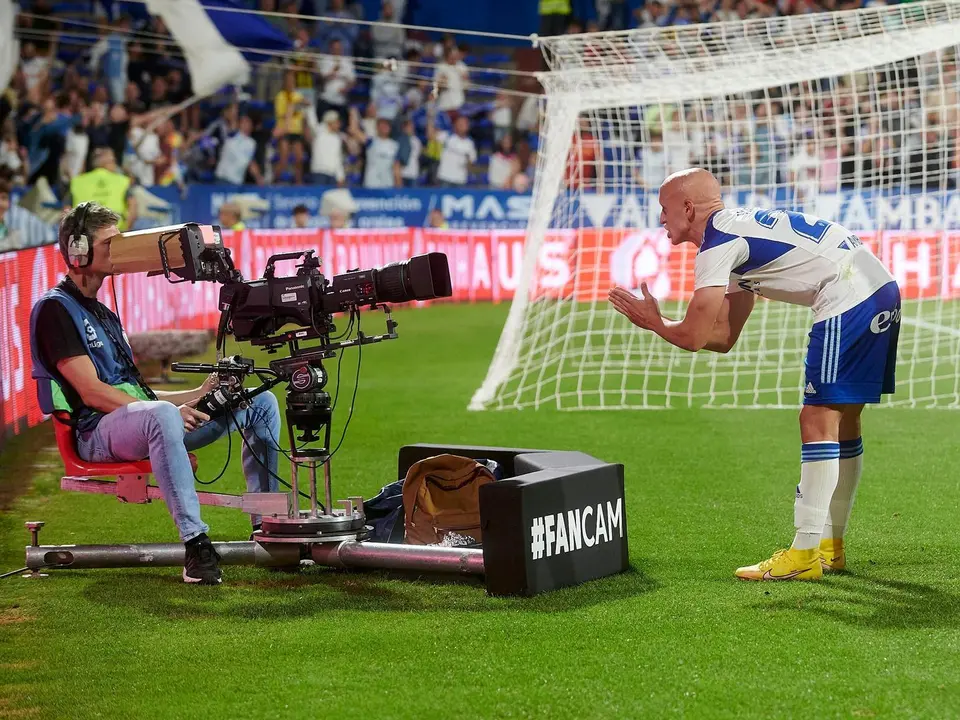 V&iacute;ctor Mollejo ha cambiado la suerte del Zaragoza | Foto: RZ