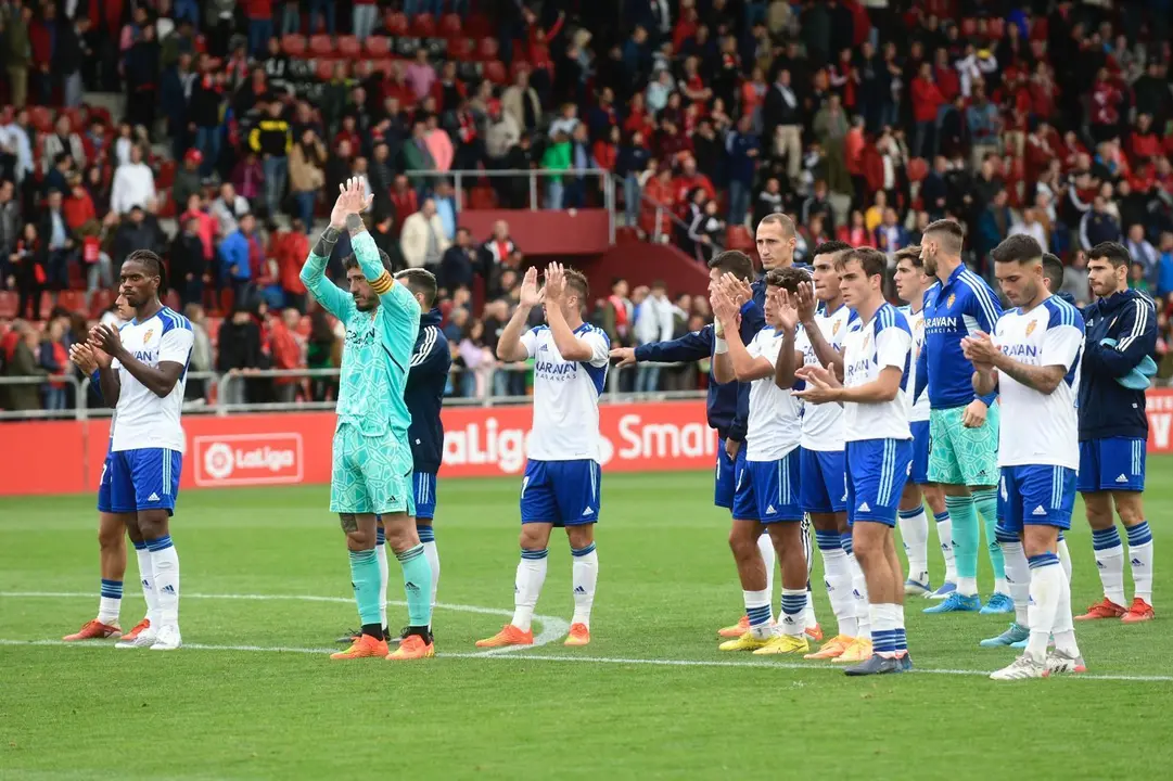 El Zaragoza pide perd&oacute;n a la afici&oacute;n desplazada a Anduva | Foto: RZ
