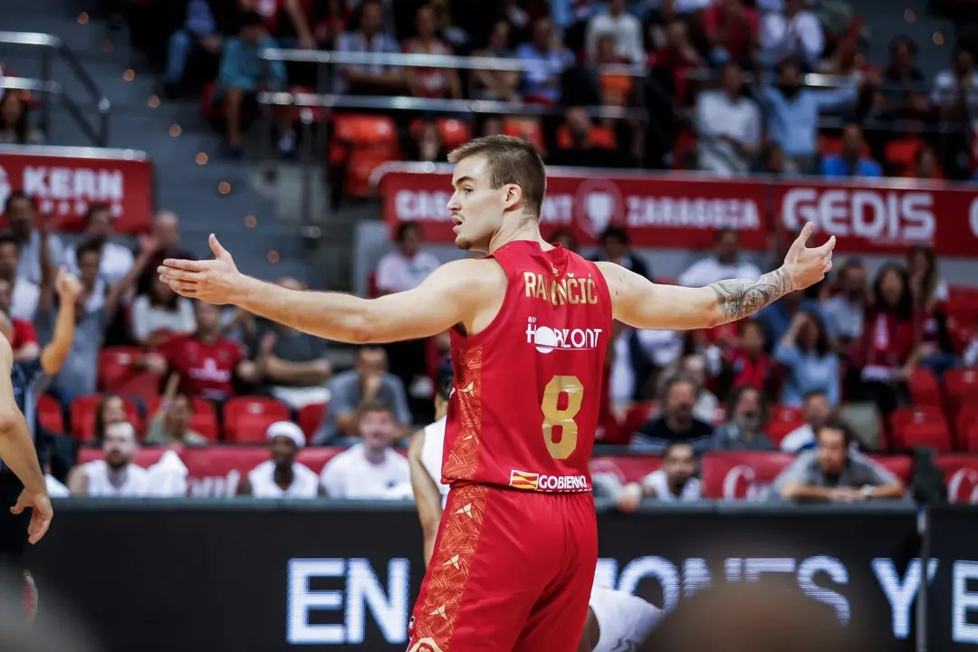 Dino Radoncic, en el partido ante UCAM Murcia | Foto: Casademont Zaragoza