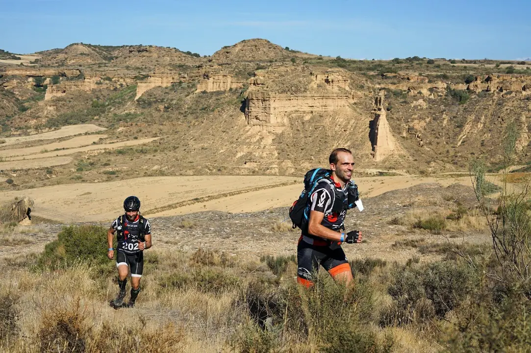 La Serreta de Fraella acogi&oacute; una prueba de carrera a pie. Foto Pe&ntilde;a Guara