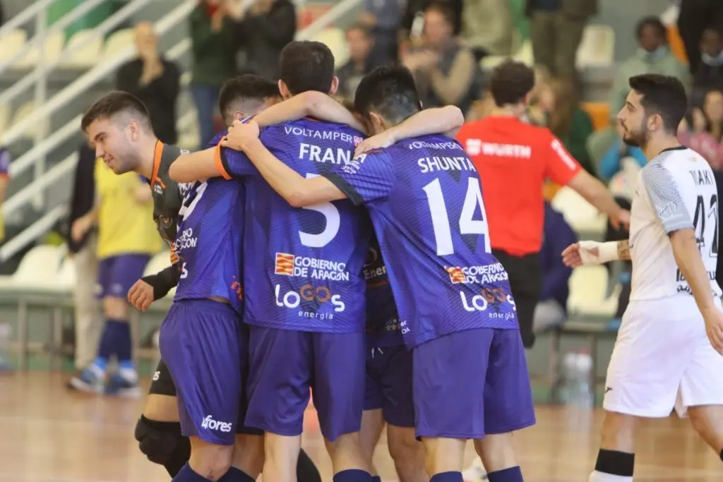 Celebraci&oacute;n de uno de los goles ante el Ceut&iacute; | Foto: Andrea Royo L&oacute;pez