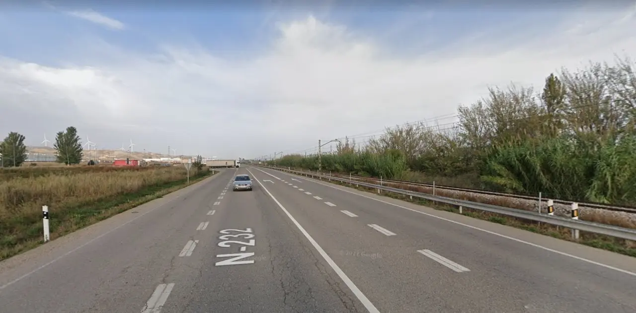 Imagen de Google Maps de la N-232