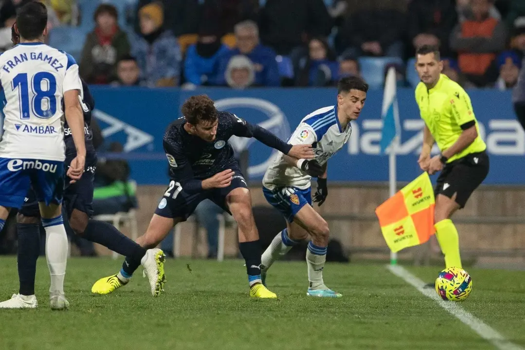Sergio Bermejo en el partido ante el Ibiza. | Foto: UD Ibiza.