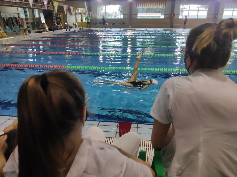 Nataci&oacute;n art&iacute;stica en el Stadium Casablanca. Foto: Cedida
