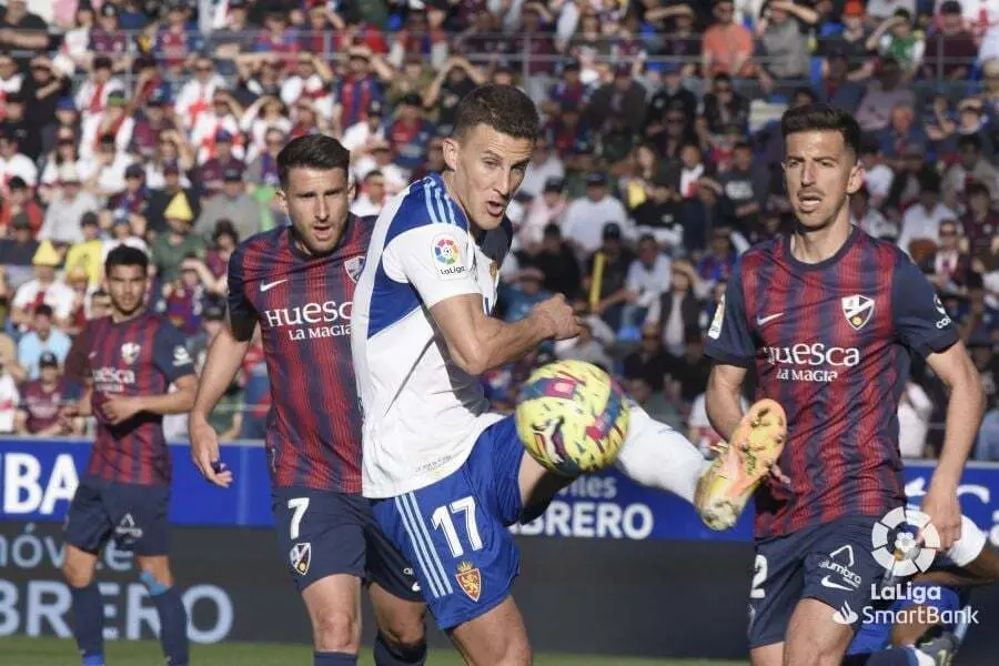 Carlos Nieto, en el derbi aragon&eacute;s / Foto: La Liga