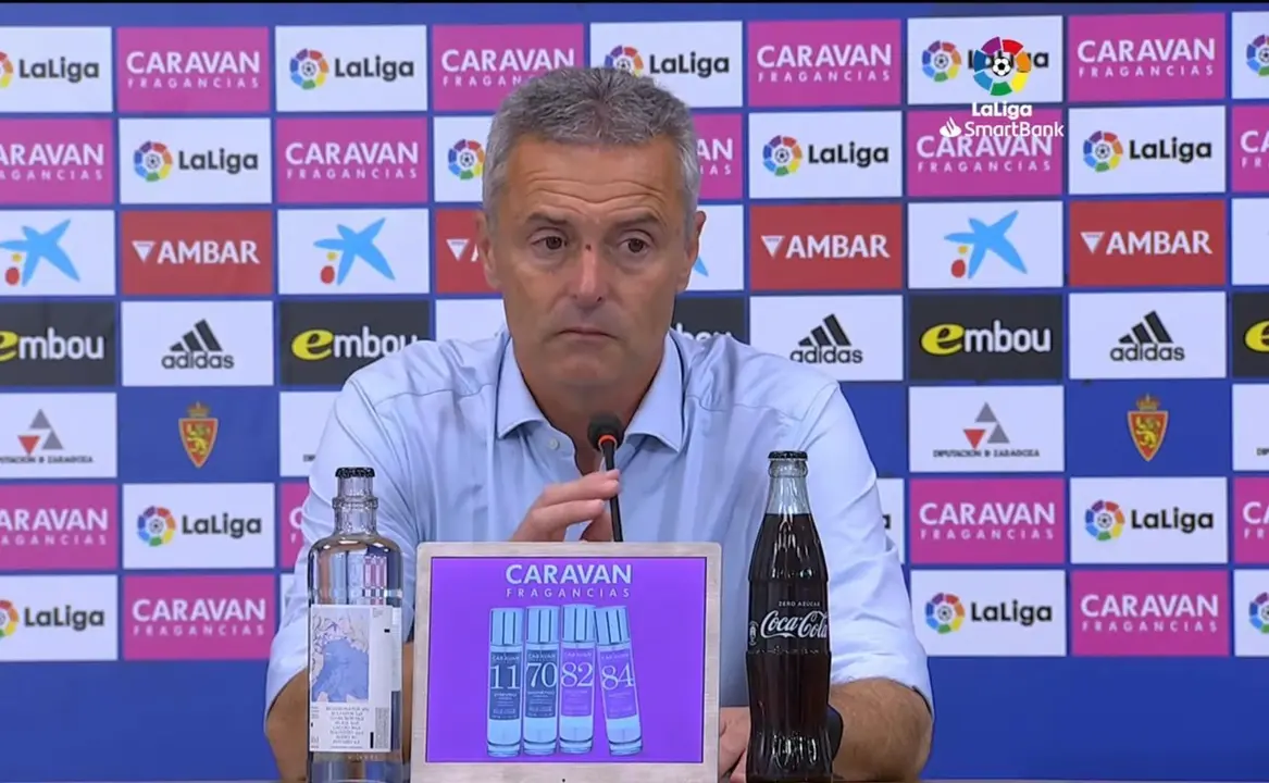 Fran Escrib&aacute; en rueda de prensa |&nbsp;Liga Smartbank