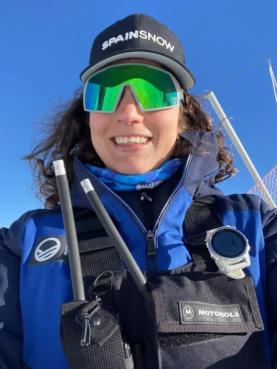 Mar&iacute;a Mart&iacute;n Civiac, en la imagen, tiene como objetivo potencia la marca Spainsnow. Foto: Rfedi