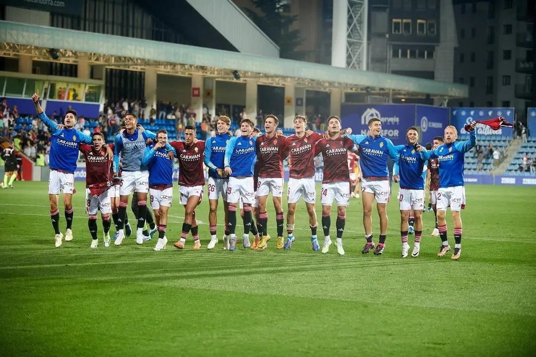 El Real Zaragoza quiere vencer en unas fechas se&ntilde;aladas | Foto: Tino Gil / RZ