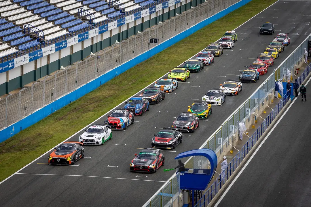Posici&oacute;n de salida en el circuito de Jerez &Aacute;ngel Nieto donde compiti&oacute; el pasado fin de semana Guillermo Aso. Foto: Nuno Organista / Race Ready