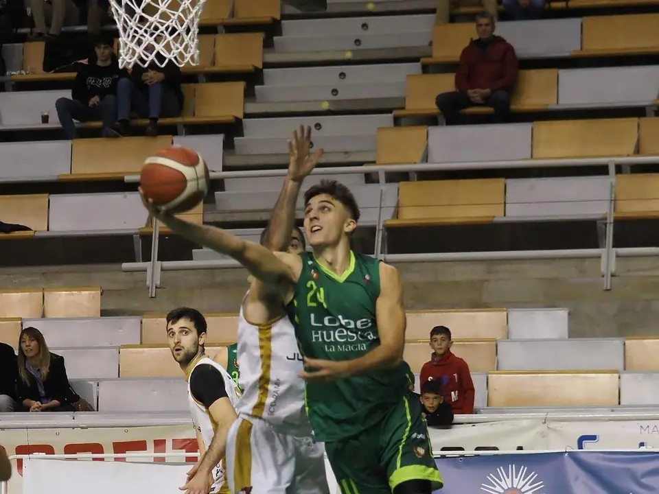 &Aacute;lex Rubin, en un partido de esta temporada | Foto: C. Pascual