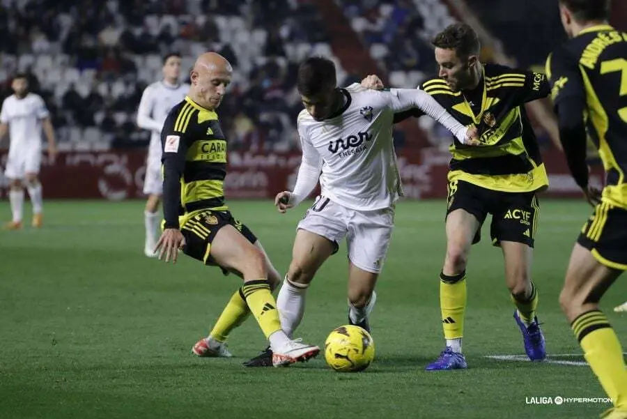 El Real Zaragoza se pierde en el Carlos Belmonte | Foto: La Liga