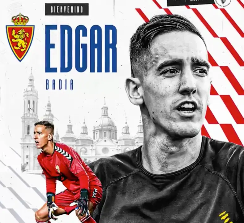 El Real Zaragoza confirma la llegada de Edgar Bad&iacute;a | Foto: RZ