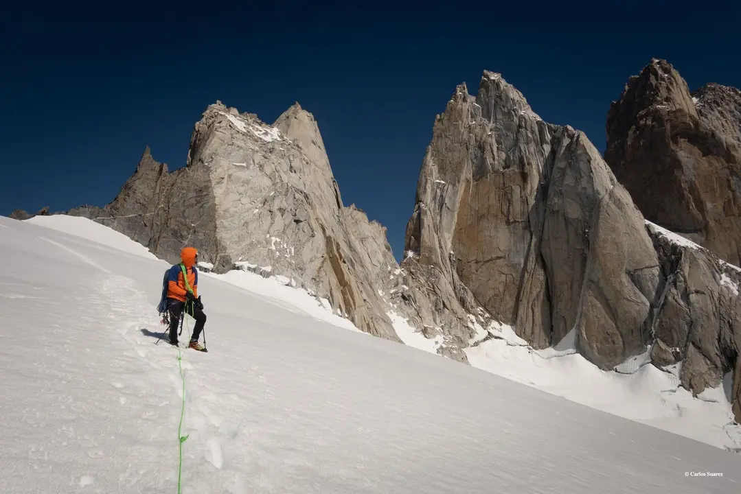 Carlos Su&aacute;rez se viene al podcast Planeta Monta&ntilde;a despu&eacute;s de haber estado en Patagonia. Foto: Cedida