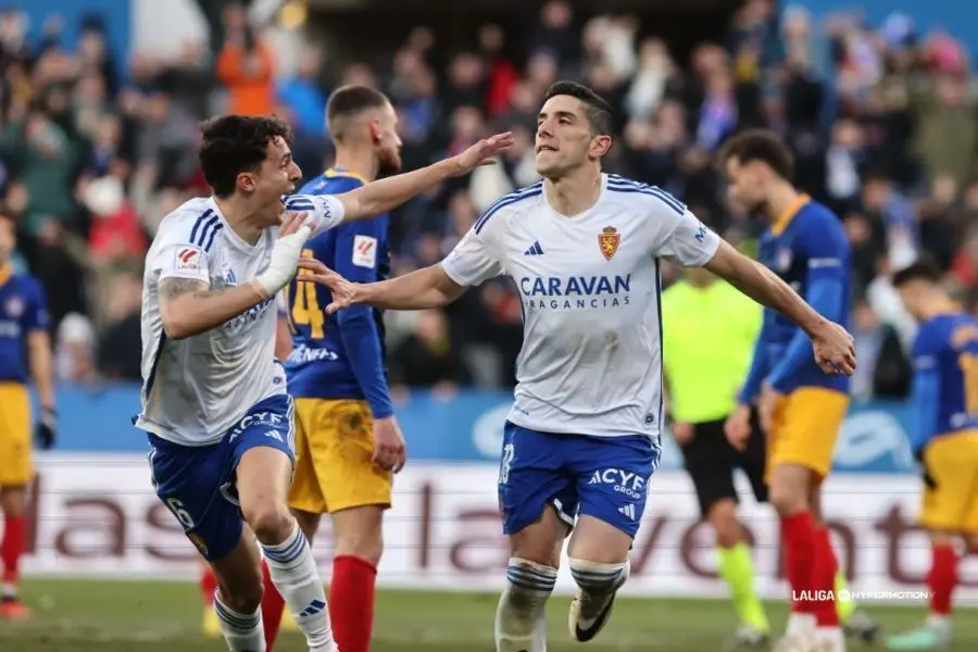 Fran G&aacute;mez celebra un gol para el museo | Foto: La Liga