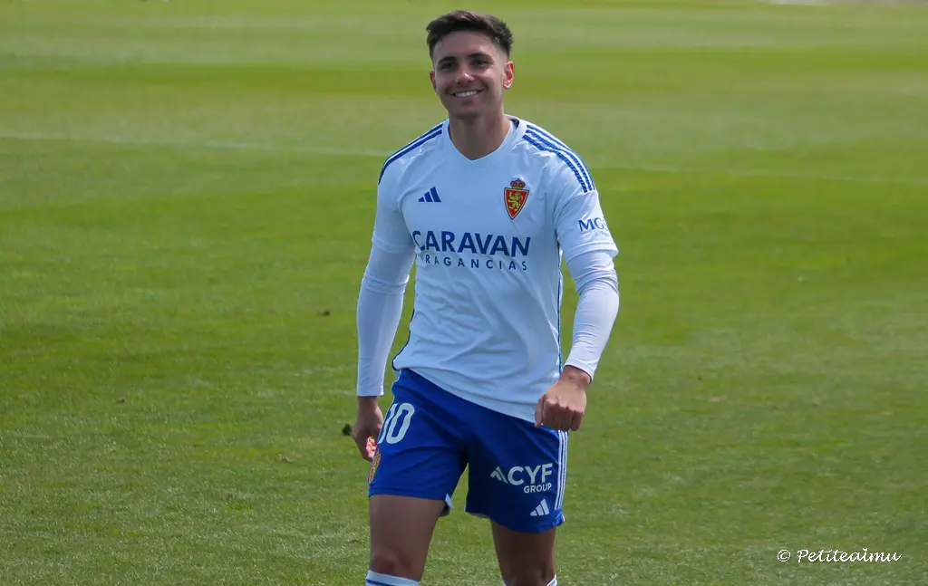 Pablo Cort&eacute;s, el d&iacute;a despu&eacute;s de su debut con el primer equipo | Foto: Almudena Sope&ntilde;a