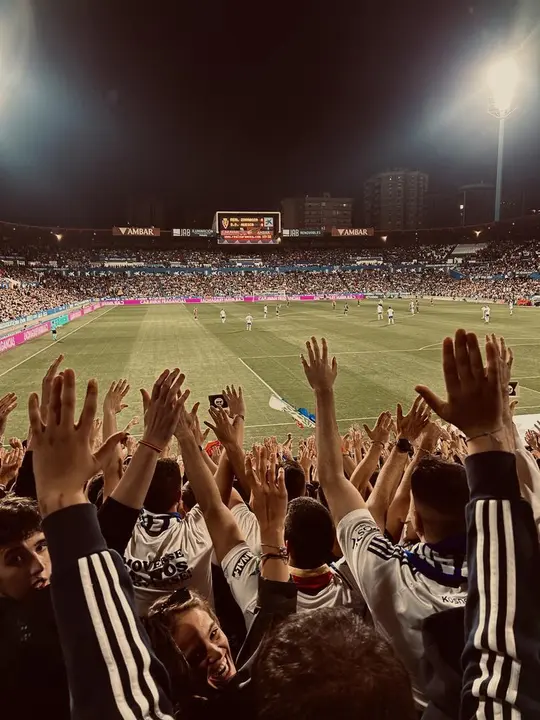 Imagen de la grada de La Romareda | Foto: Gol de Pie