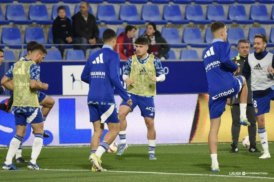 Una prueba en La Romareda | Foto: La Liga