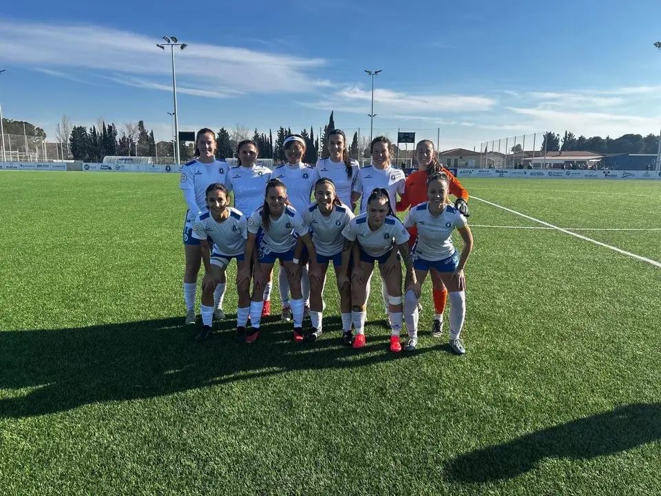 Once inicial del Zaragoza CFF. Fotograf&iacute;a: Zaragoza CFF.
