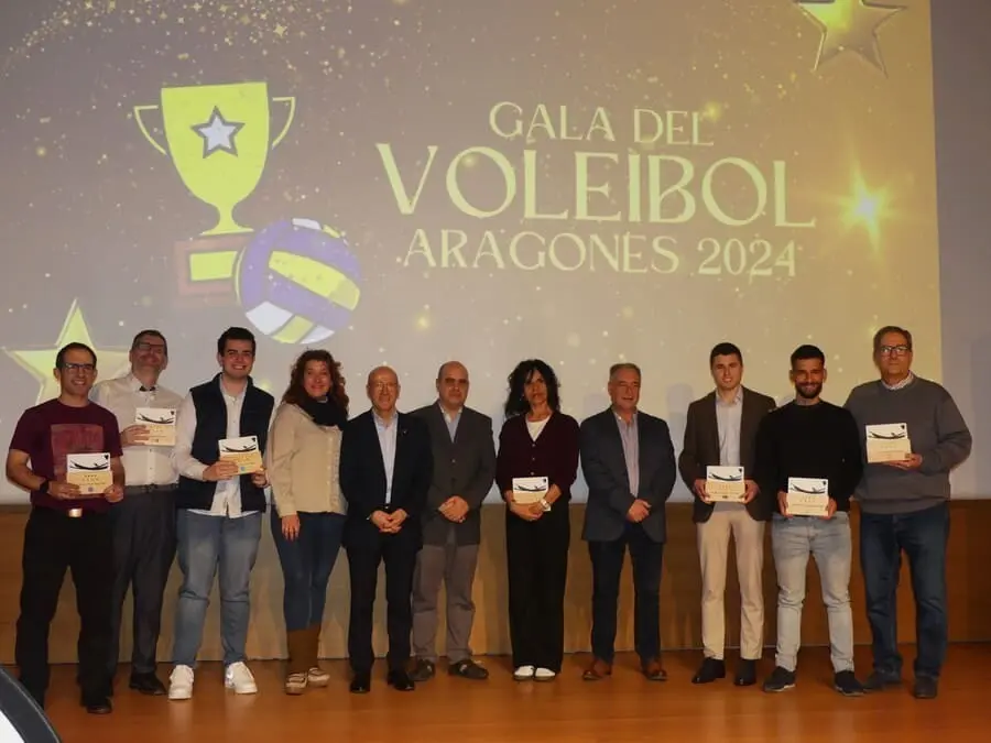 Foto conjunta de los premiados en la Gala.