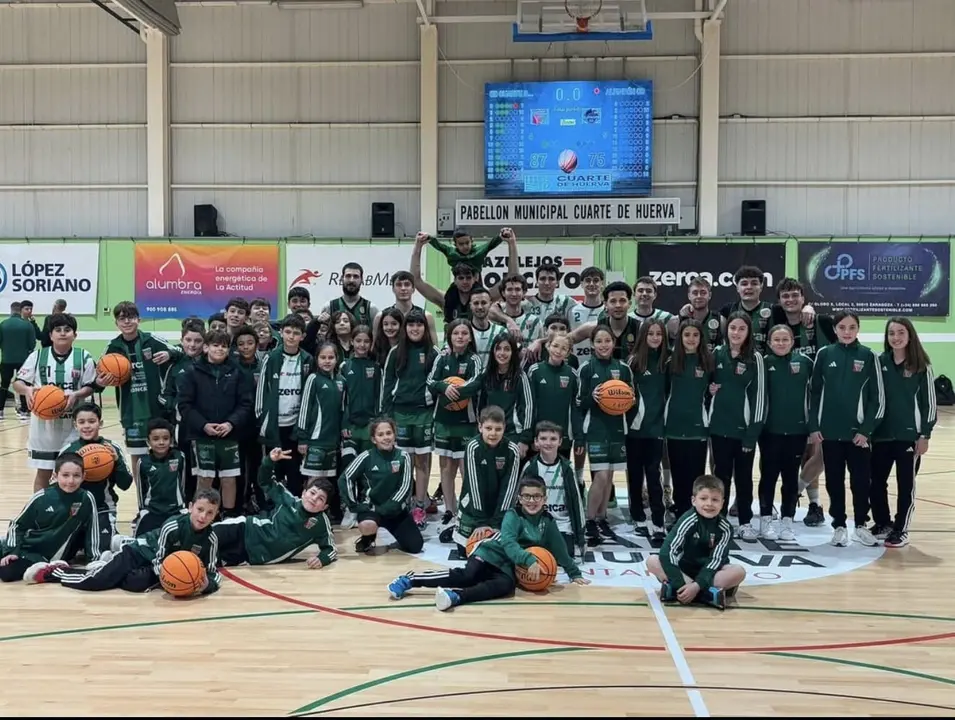 CB Cuarte de Huerva pas&oacute; por encima de Full Energ&iacute;a Alfind&eacute;n CB. Foto: CB Cuarte de Huerva (Instagram: @basketcuarte)
