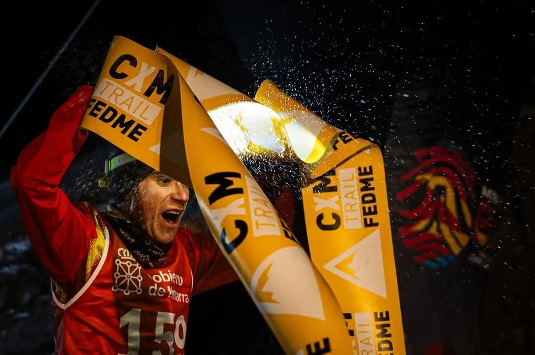 &Aacute;lvaro Osanz entra vencedor en el campeonato de Espa&ntilde;a que se celebr&oacute; en Navarra y por el que competir&aacute; en el europeo. Foto: @romperlafoto