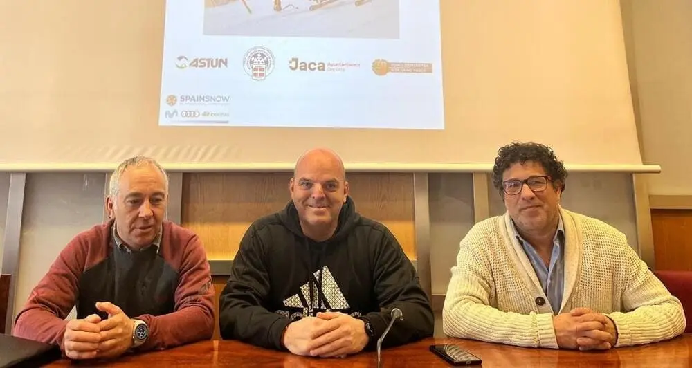 Presentaci&oacute;n del campeonato de Espa&ntilde;a en edad escolar en Jaca. Foto: Ayto. de Jaca