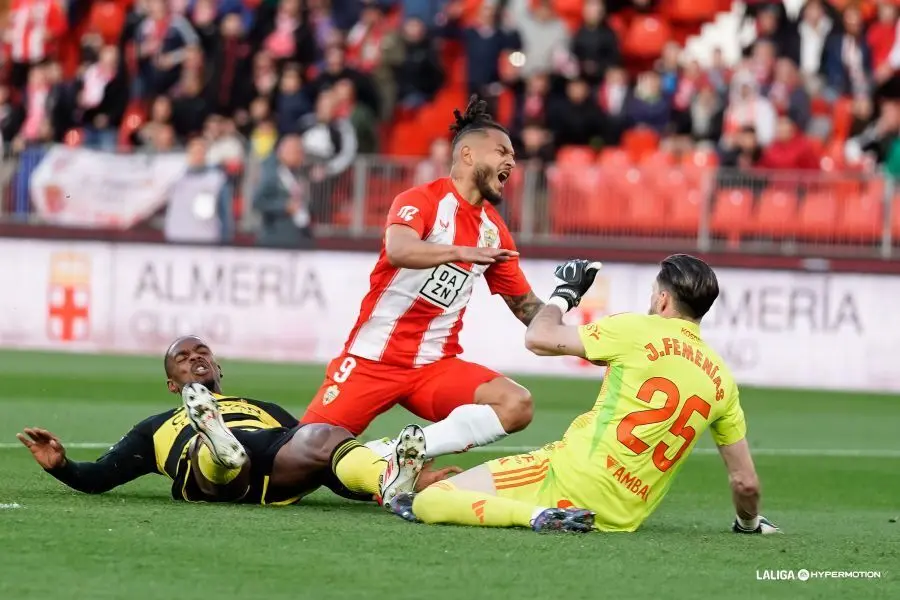 Jair salv&oacute; el 1-0 en el minuto 2 de partido (Foto: LaLiga).